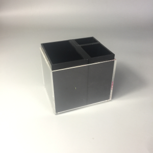 透明+黑色粉刷盒